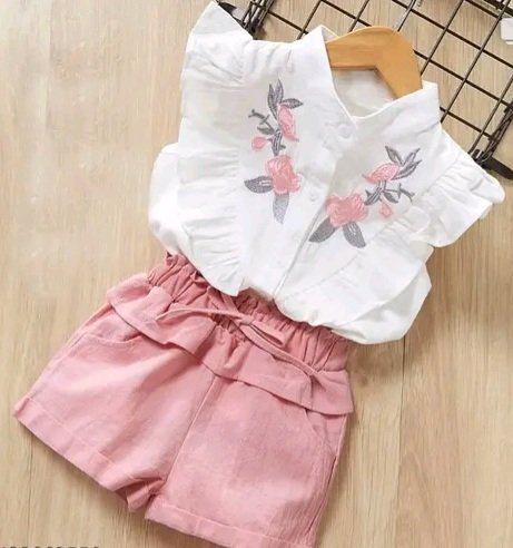 Pretty Trendy Girls Top & Bottom Sets