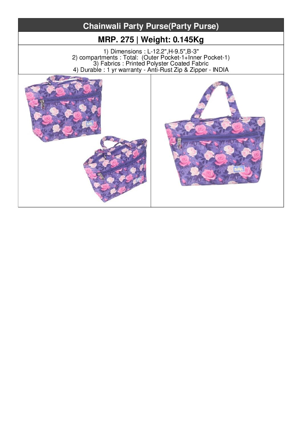 Chainwali Party Purse (Party Purse)